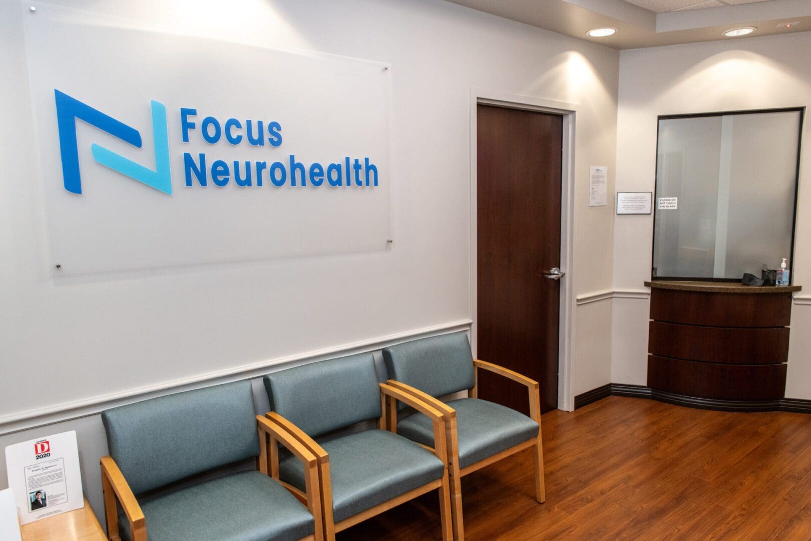 Focus Neurohealth office waiting area